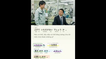 【Kaiwa Công Sở】Xin Tăng Lương Bằng Tiếng Nhật – Mẫu Hội Thoại Thực Tế!