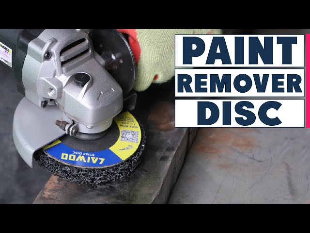 TOVERKAU 10 Pack 4.5-inch Strip Discs For Angle Grinder | Rust & Paint