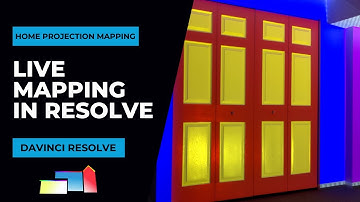 Live Projection Mapping In Davinci Resolve