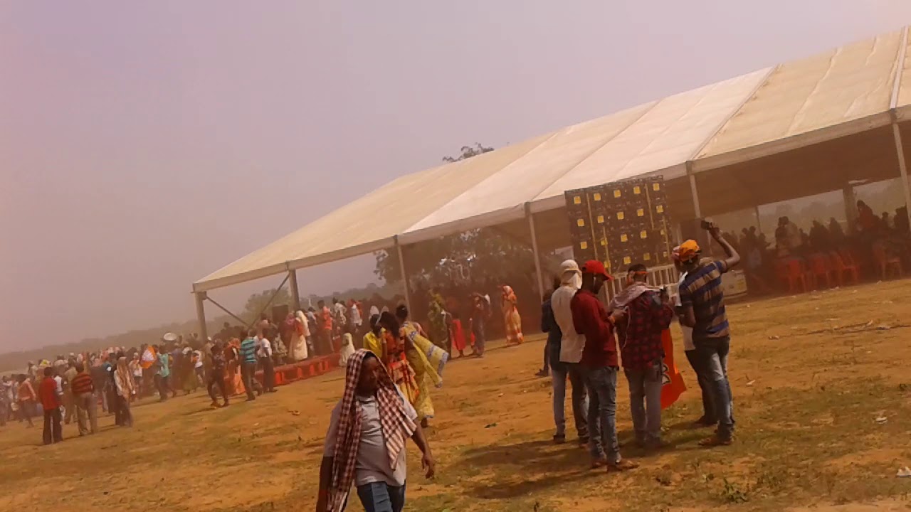 BJP president Amitsah at BARIPADA(chitrada)