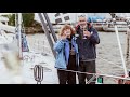 Christening our new sailboat launch party  open day boat tours