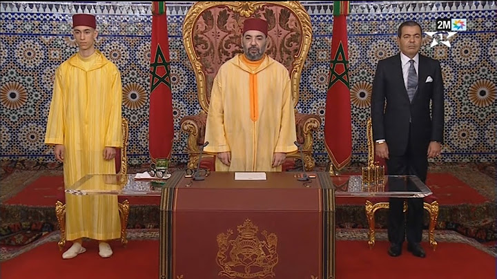 جلالة الملك يوجه خطابا إلى الأمة بمناسبة عيد العرش المجيد