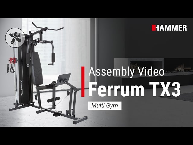 Multi Gym Ferrum TX3 | Assembly Video | English - YouTube