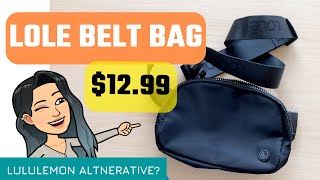 Lole Belt BAG  ❤️❤️❤️- BEST LuluLemon Everywhere Belt Bag Alternative ! Costco Belt Bag