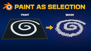 How to Use Texture Paint as Selection in Blender Geometry Nodes