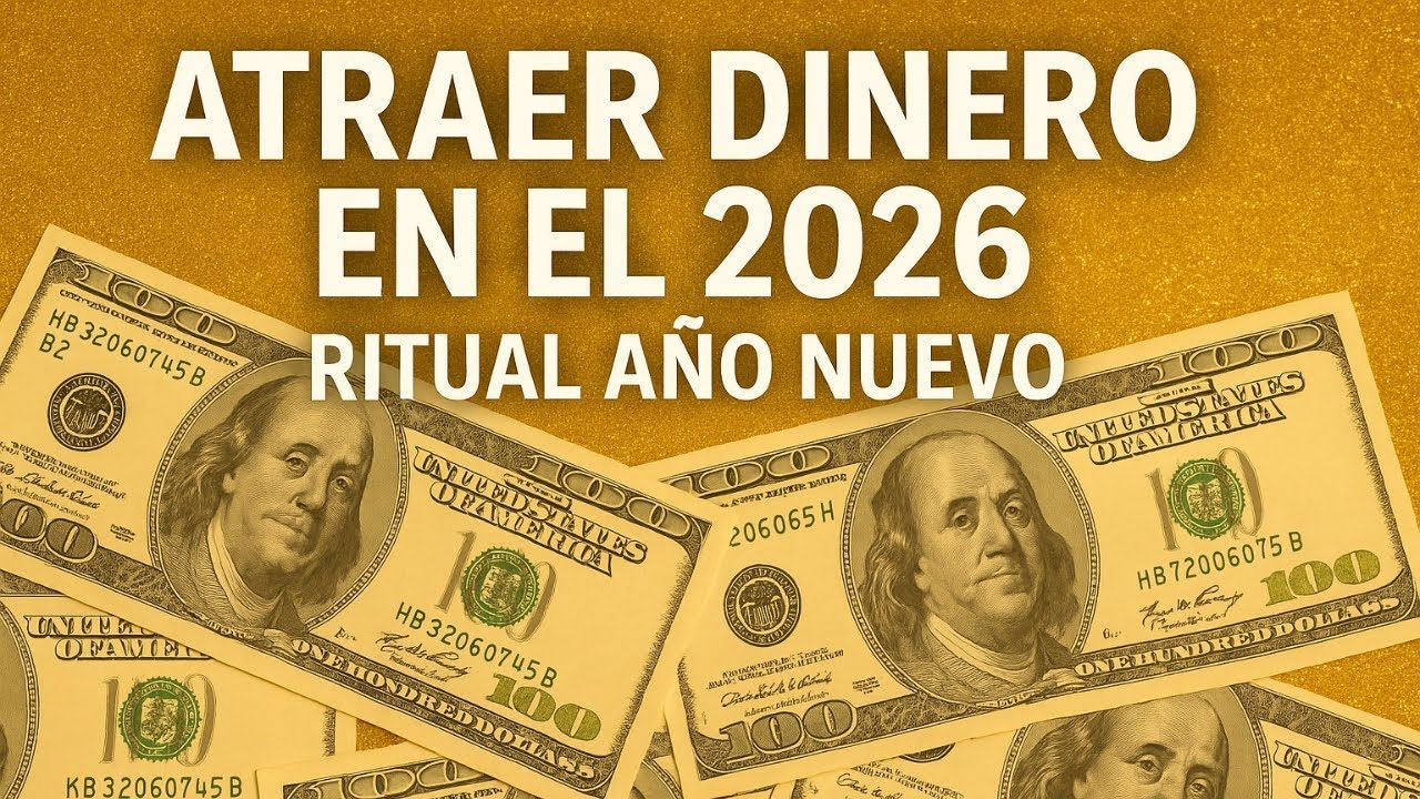 ATRAER DINERO EN 2026 RITUAL DE AÑO NUEVO