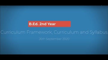 Curriculum Framework, Curriculum and Syllabus