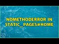 NoMethodError in Static_pages#home (2 Solutions!!)