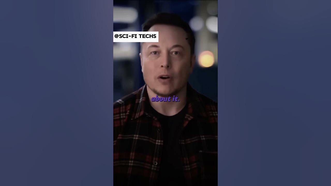 ELON MUSK ABOUT AI | REALITY OF AI #youtube #automobile #ai #danger