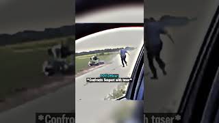 Officer Confronts Homicide Suspect