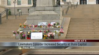Lawmakers consider increased security at Minnesota's capitol