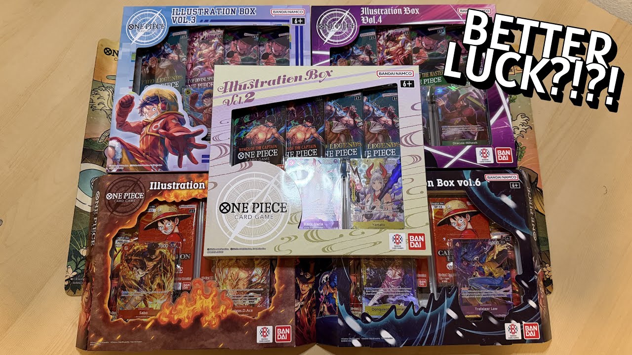 Шансы на выпадение! | Распаковка иллюстрированных коробок, тома 2-6!