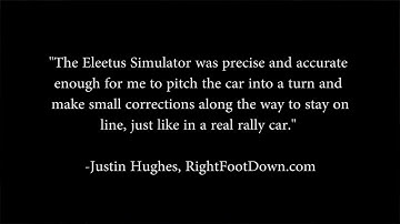 People Enjoying the Eleetus Racing Simulator