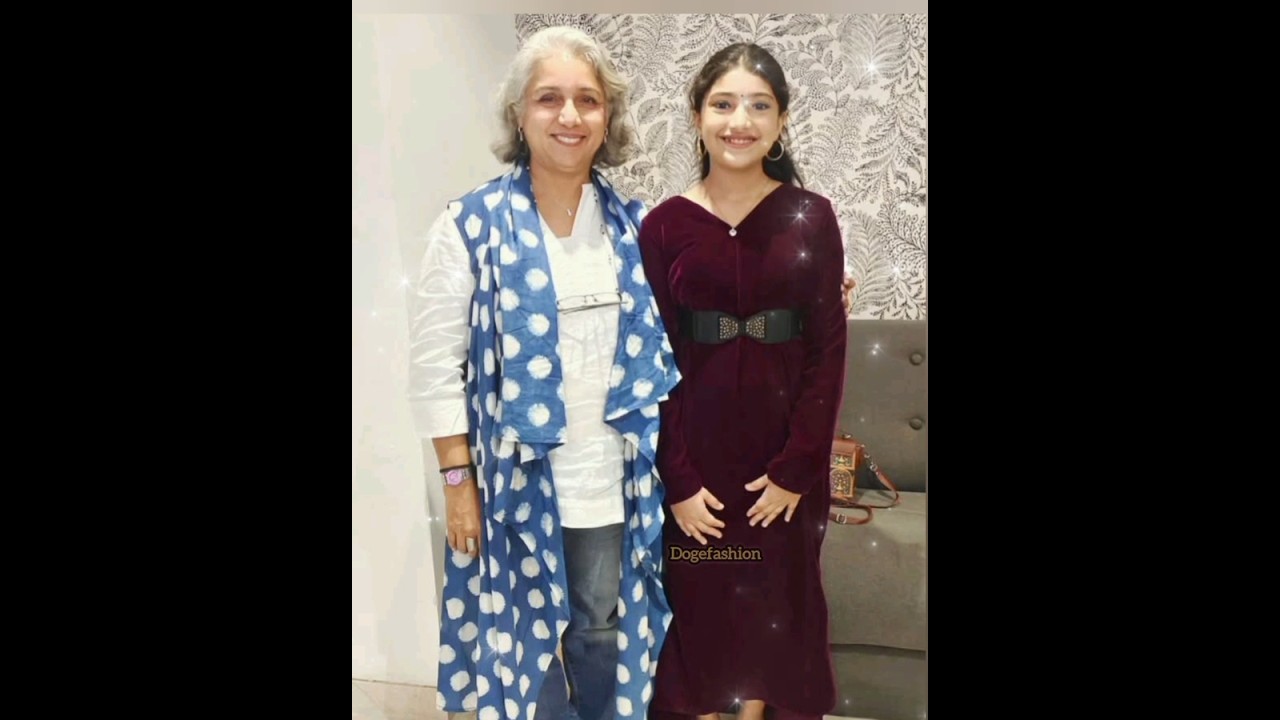 Actress Revathi with her fangirl 