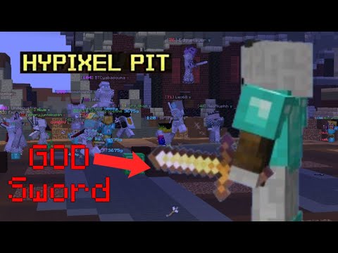 Hypixel pit's BEST sword