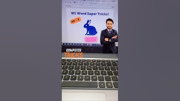 ✔ MS Word Rabbit🐇Symbol Shortcut💥✨ #rabbit #mswordtricks #shortcutkeys #shorts #microsoft #computer