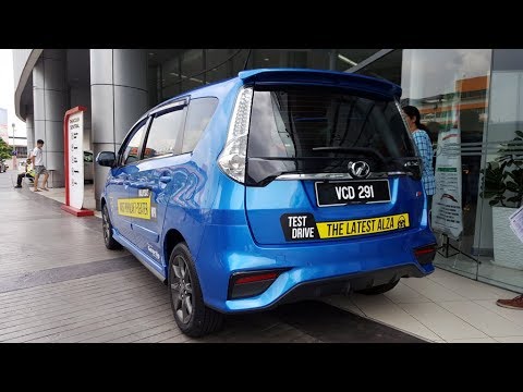 Perodua Alza 2018 Facelifted Part 3 - Alza Gear Up (some 