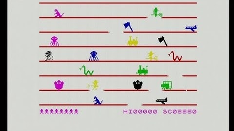 JUMPING JACK (ZX SPECTRUM - FULL GAME)