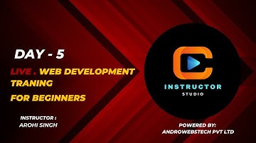 DAY 5 – Web Development Summer Internship 2025 AndroWebsTech Pvt Ltd    2025 06 06 20 1
