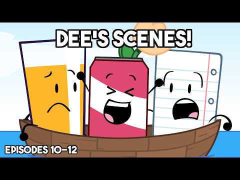 Maybe Dee's Scenes for Inanimate Insanity! - S1 Remastered Episodes 10-12