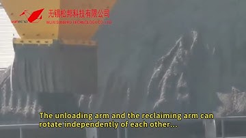 Crawler-type bucket-wheel stacker-reclaimer equipment factroy