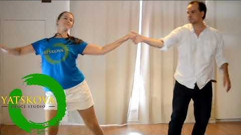 Brazilian Zouk dance classe at Yatskova Dance Studio in Adelaide (Irina Iri and Josef)