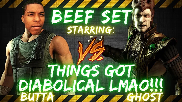 BEEF SET ft. Butta vs Ghost | THINGS GOT DIABOLICAL LMAO!!! 🎤🤣🔥