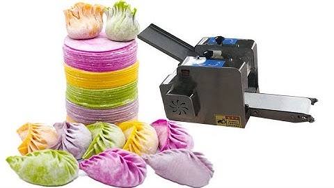 tabletop dumpling wrapper machine