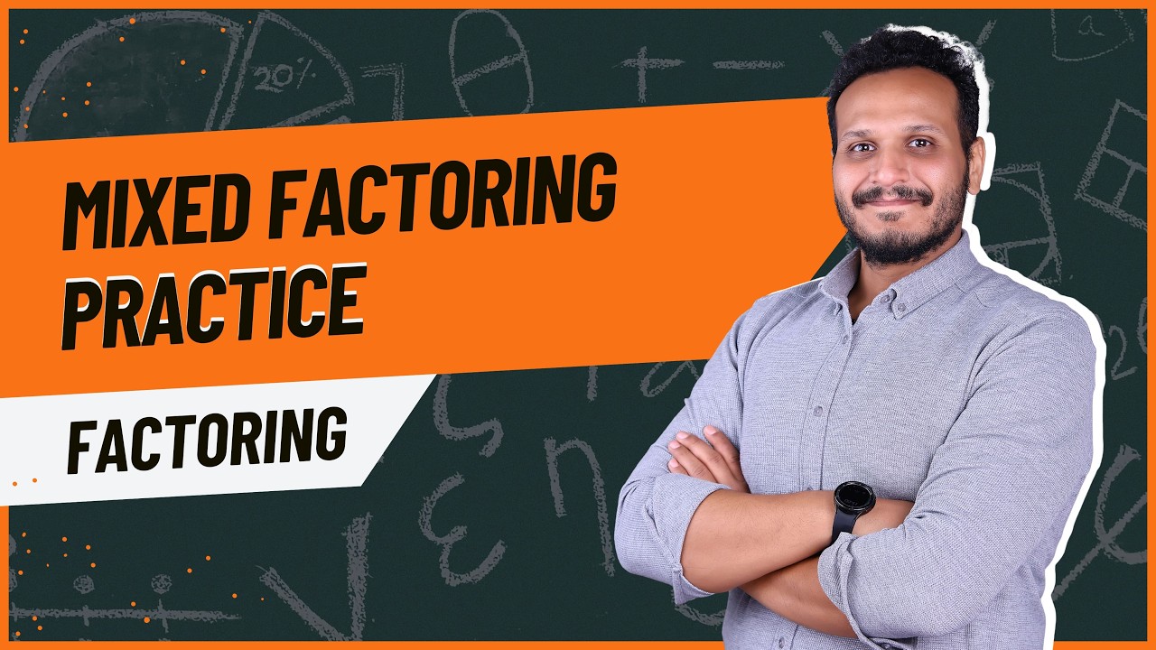 Mixed Factoring Polynomials Practice | GCF, Trinomials, Special Patterns (SAT/HS)