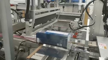 Automatic mobile phone box shrink wrapping machine