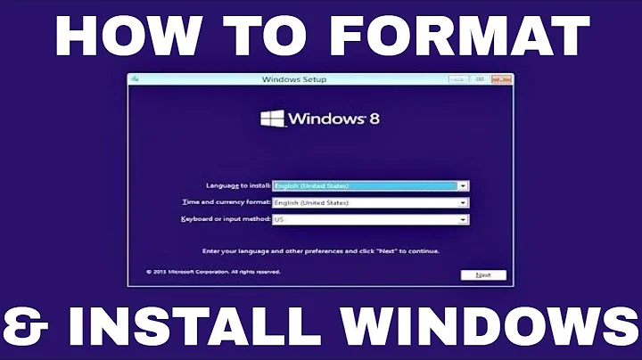 How to Format and Install Win 8/Win 8.1, Clean Installation !! BY STRACK ZONE