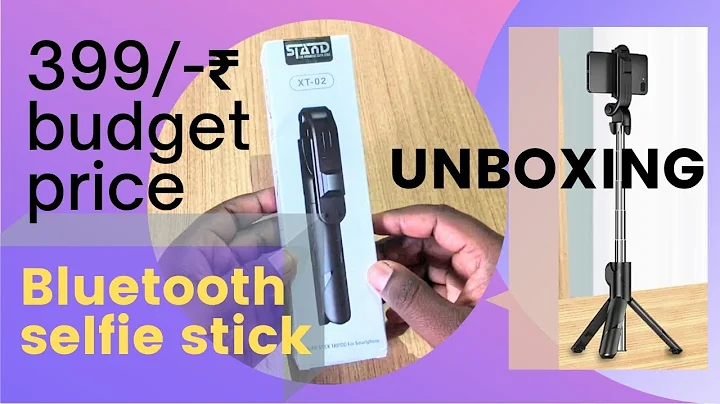 The Best Budget price High Quality XT-02 3in1 Wireless #SelfieStick Tripod #Bluetooth