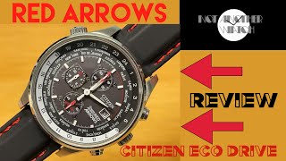 Flying High? Citizen Eco Drive Chronograph Red Arrows Review