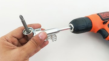 105° Screwdriver Extension | Drill Attachment ❹