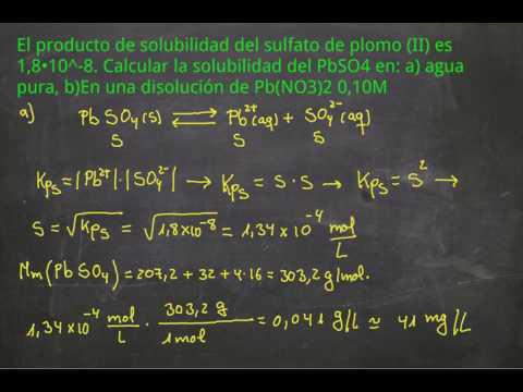 Video: ¿Cuál de los siguientes tiene la máxima solubilidad en agua?