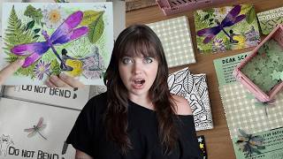 packing 100+ orders and sharing my snail mail club process
