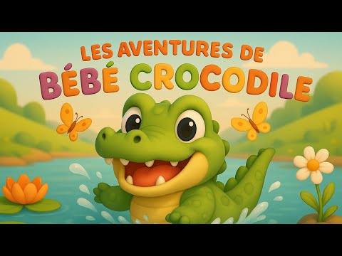 Les Aventures de Bébé Crocodile | Dessin Animé 3D pour Enfants