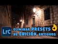 🗑️ Eliminar PRESETS de edición antiguos en LIGHTROOM CLASSIC 👌