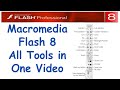 Macromedia flash 8 tools  macromedia flash 8 tutorial in hindi  compedu knowledge