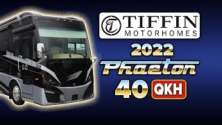 2022 Tiffin Phaeton 40QKH Luxury Class A Diesel Motorhome