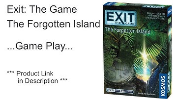 Unbox & Play: EXIT the Game - The Forgotten Island