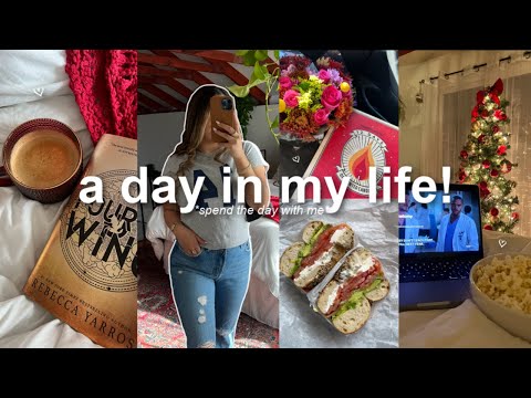 VLOG❄️: a day in my life, cozy & relaxing, cooking, reading & night at home! thumbnail
