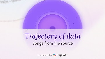 Trajectory of data - Powered by Copilot