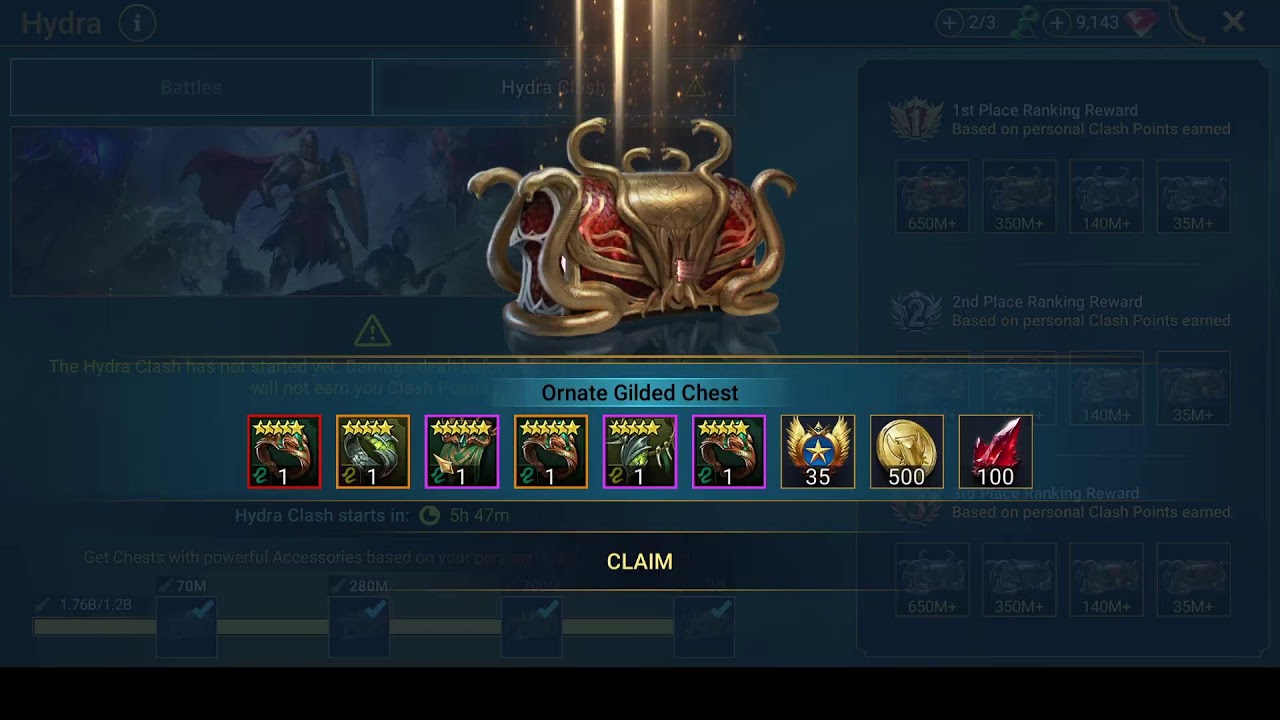 6 day end live season - [VND] ToảnKNIGHT  #raidshadowlegends #livearenaraid #solanar