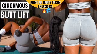 2 Week MEGA BOOTY BOOSTER | Easily Grow Your Glutes | 15 MIN DUMBBELL GLUTE FOCUS EXERCISES