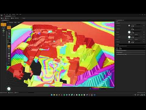 Editing A Voxel volume in Voxy tool