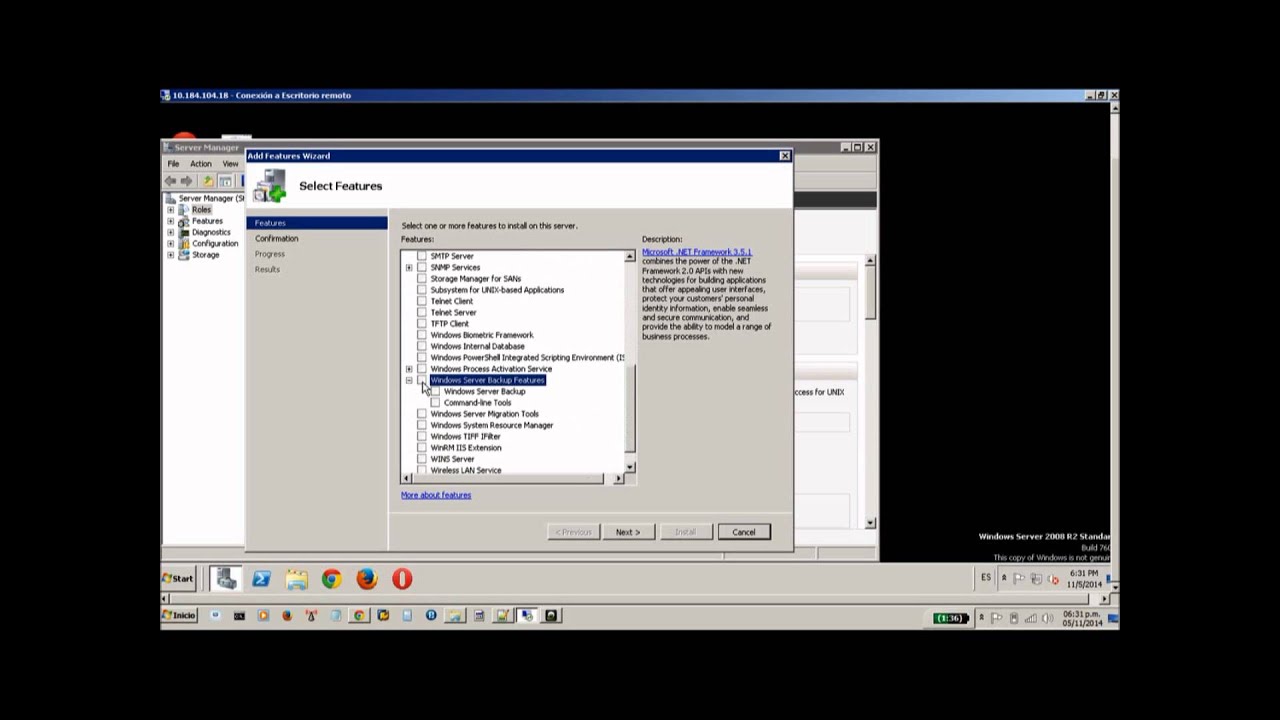 Escritorio De Windows Server 2008 10 Características Novedosas De