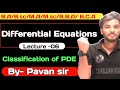 Classification of PDE/ Hyperbolic, Parabolic & Elliptical/ Important questions by pavan sir