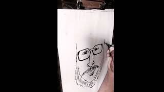Caricature Atul Gogavale  My Inspirationalgod Of  Director Ajayatul 