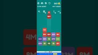 square merge inf2048 infinity hi 64200 to 68600 screenshot 5